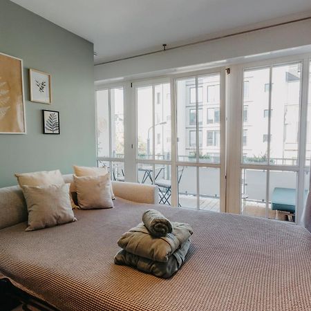 Traber Apartments Im Herzen Leipzigs Balkon Parkplatz المظهر الخارجي الصورة